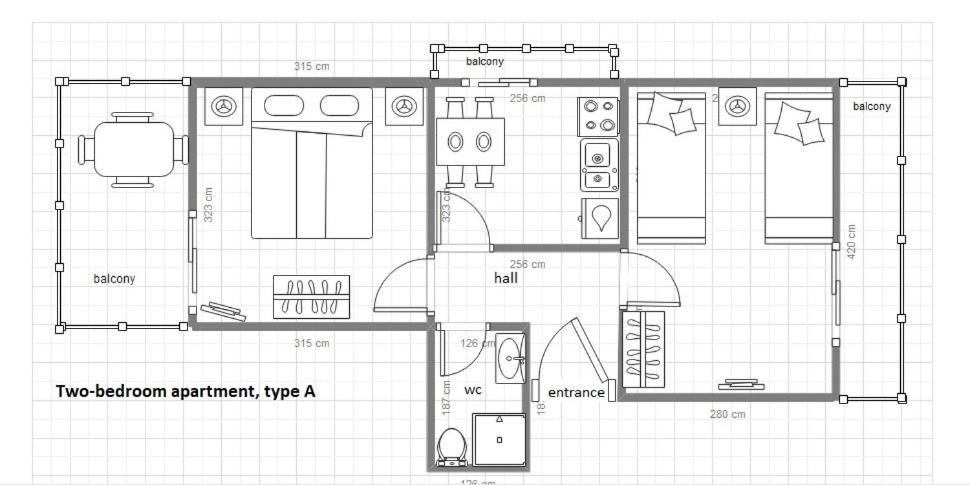 Apartments Dimitra Paralia Dionysiou Exterior photo