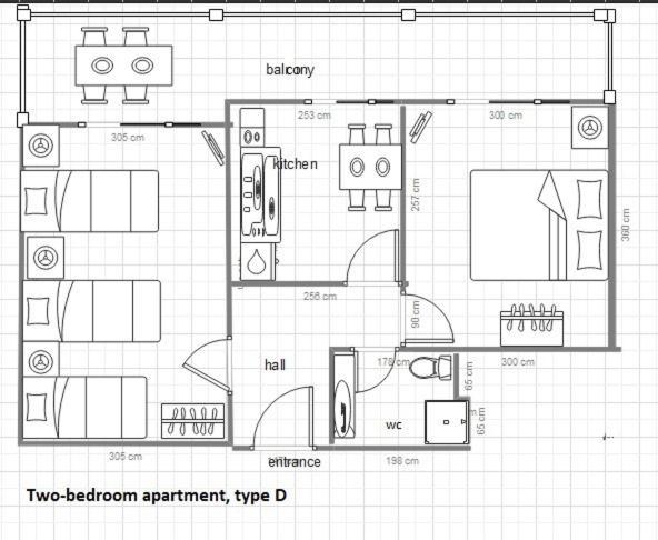 Apartments Dimitra Paralia Dionysiou Exterior photo